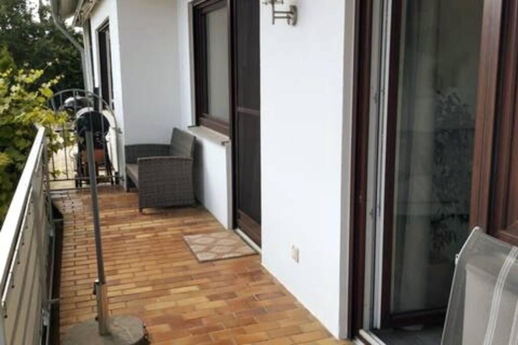 Ferienwohnung zur dicken Berta Wolfegg Exterior foto