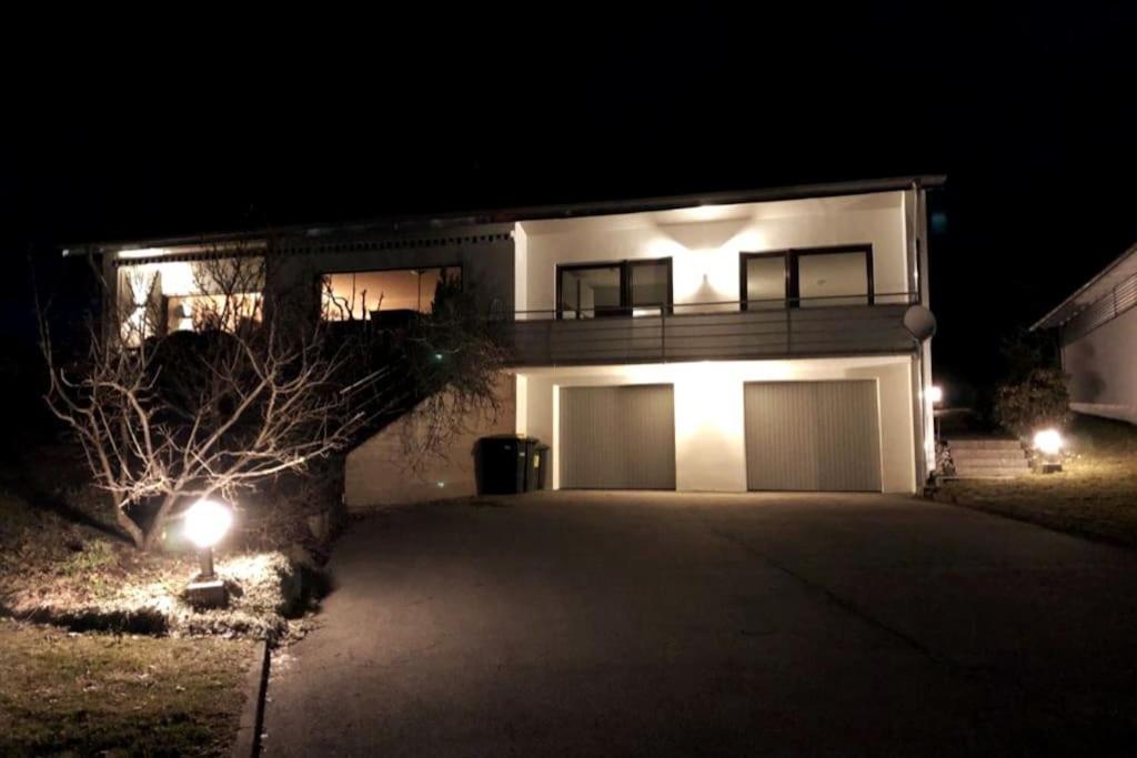 Ferienwohnung zur dicken Berta Wolfegg Exterior foto